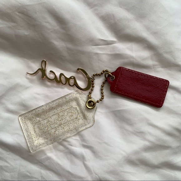 Like New Coach Bag Tag Set - Picture 3 of 3